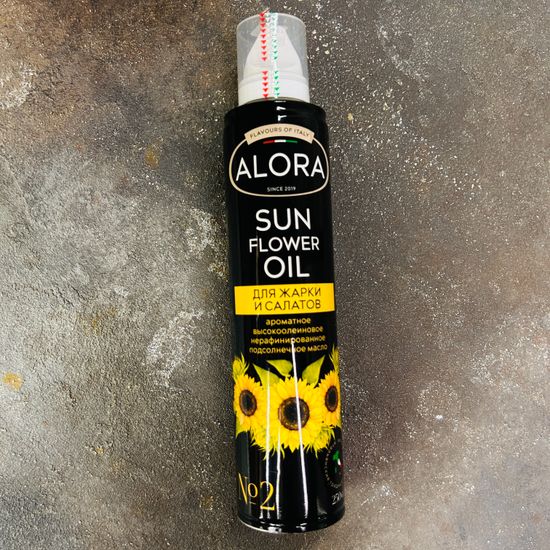 ALORA масло-спрей подсолнечное нераф. холодный отжим 0,25л