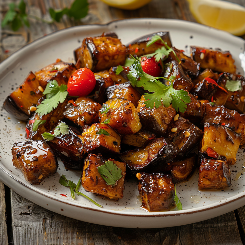 Баклажаны в тайском соусе