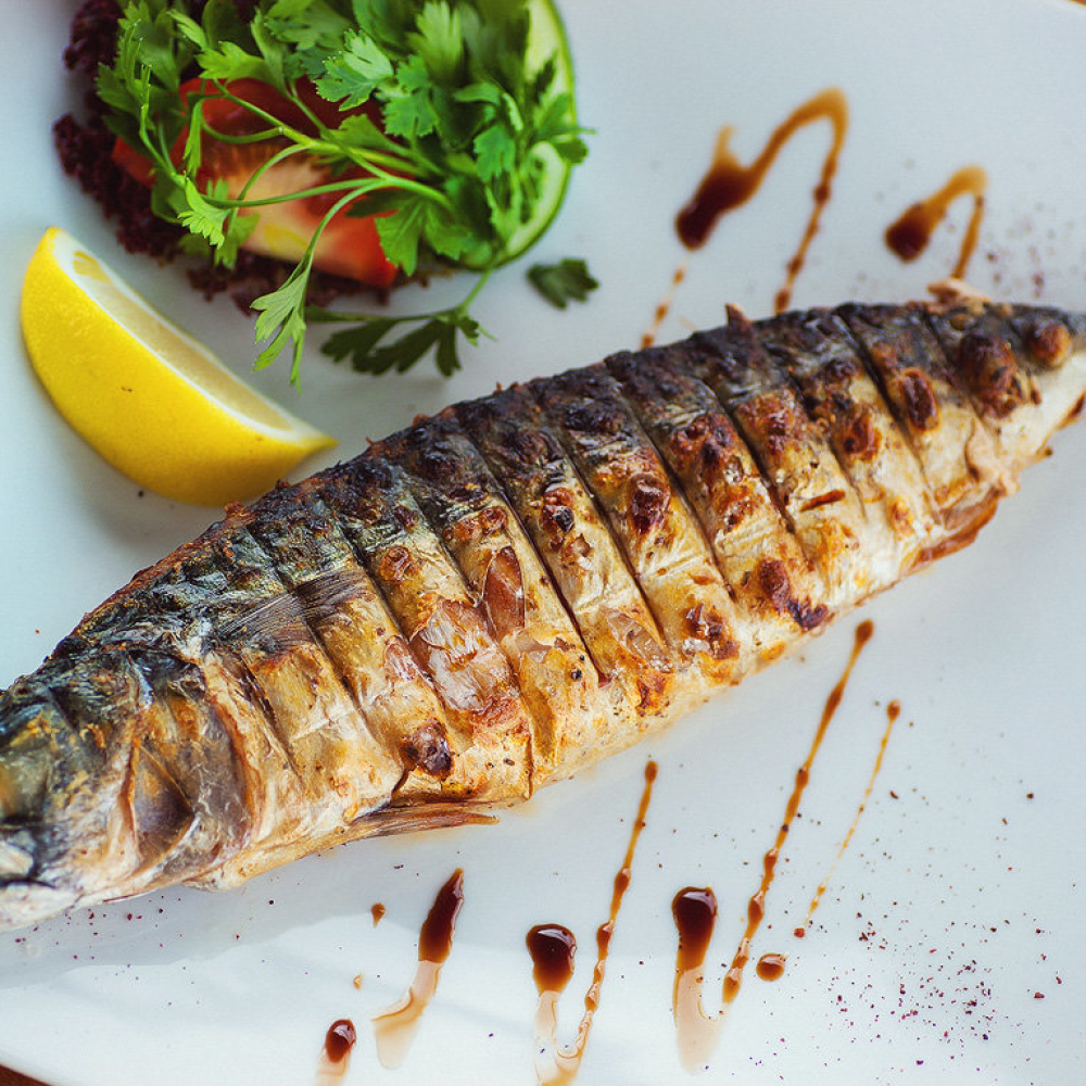 Скумбрия на мангале