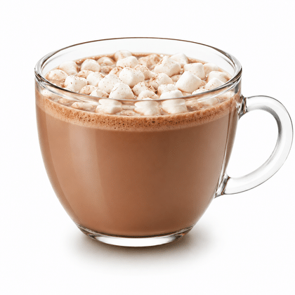 Какао с зефирками