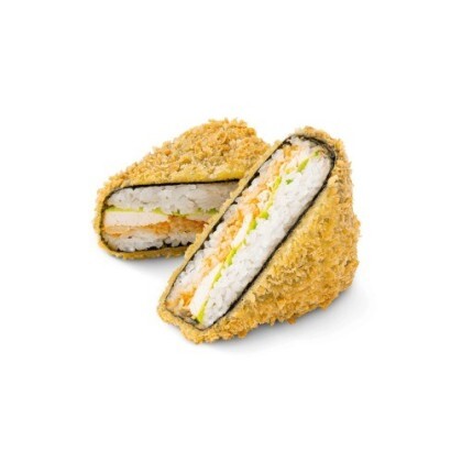 Жаренные Онигири с Угрем