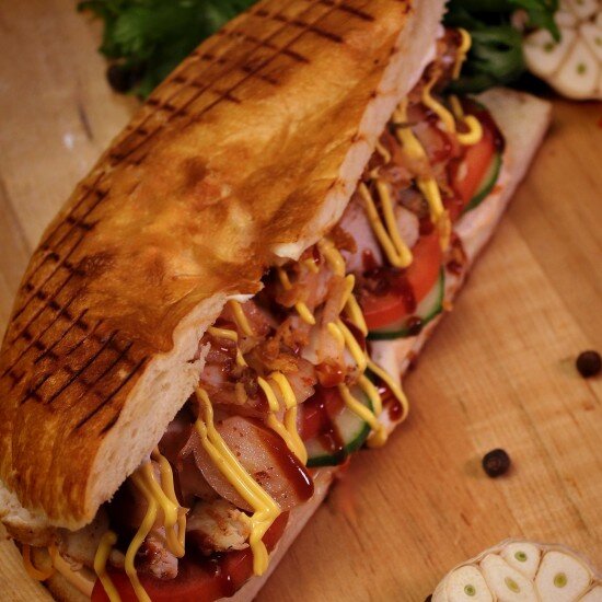 Донар с курицей