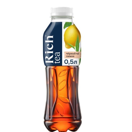 RICH чай черный со вкусом лимона 0,5 л.
