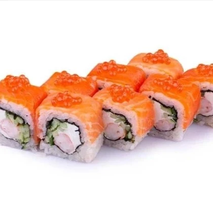 Ролл "Филадельфия" с тигровой креветкой