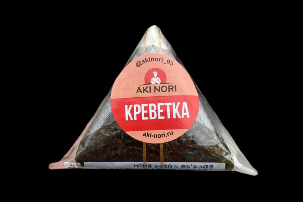 Онигири с креветкой