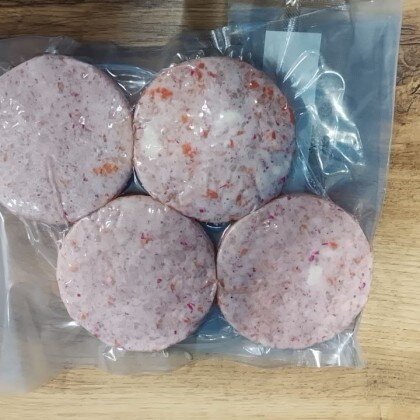 Котлеты из рыбы лососевых пород с креветками 1/320 ШефПорт