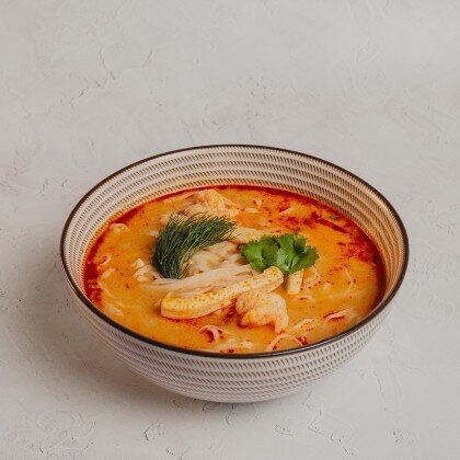 Суп-удон хай сан (морепродукты))