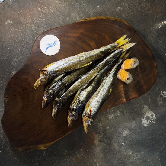 Корюшка-зубатка Камчатская вяленая