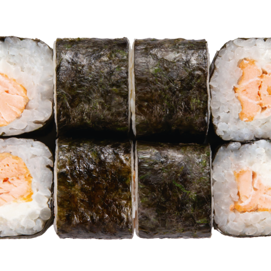 Ролл лосось терияки