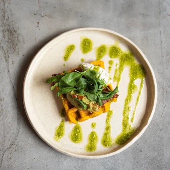 Тыквенная вафля