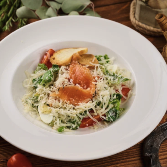 Цезарь с лососем