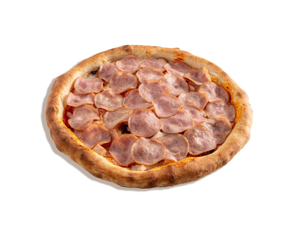 Пицца ветчина грибы 30см