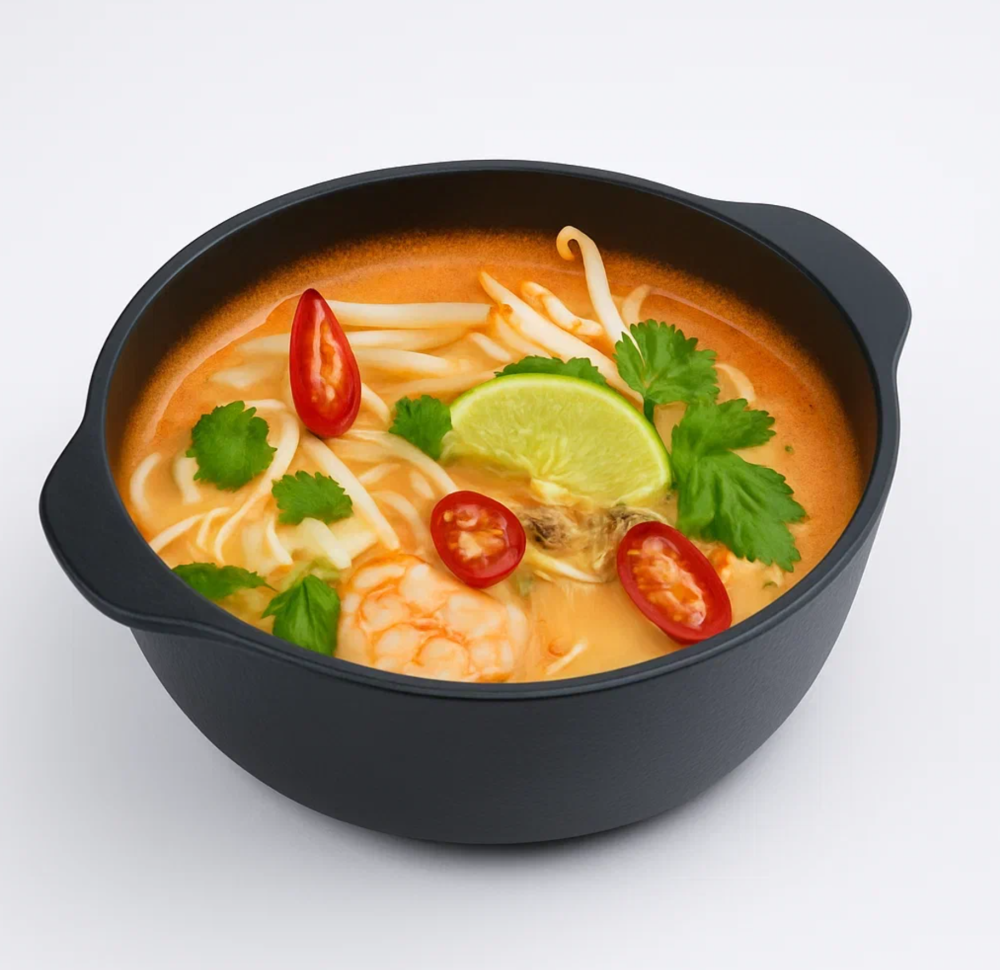 Лакса с креветками