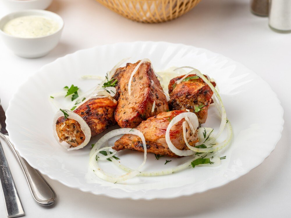 Шашлык из свиной шеи