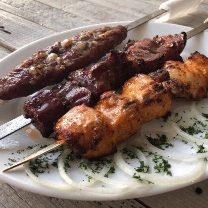 Шашлык из говядины