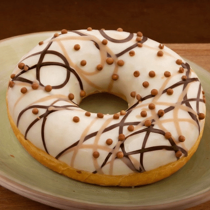 Донат Карамельный