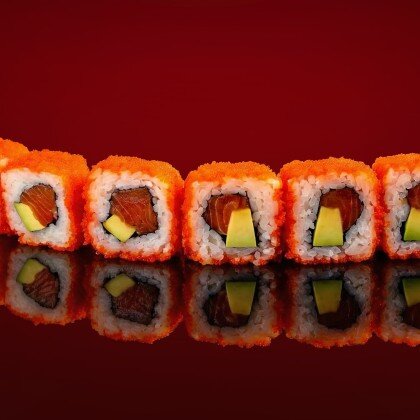 Калифорния с Лососем