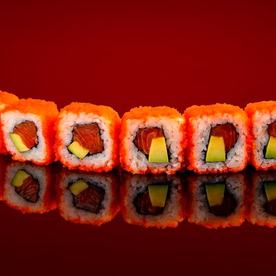 Калифорния с Лососем