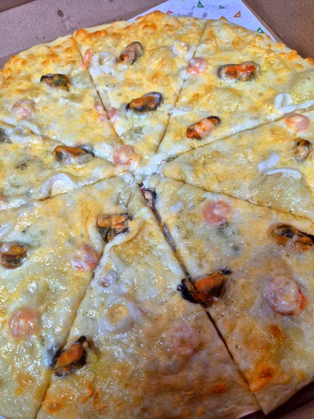 Пицца морская