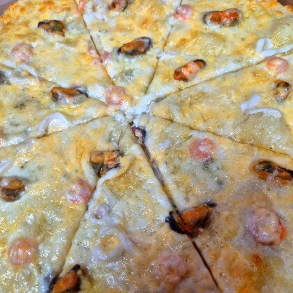 Пицца морская