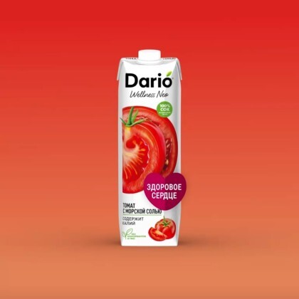 Сок Дарио Велнес Томатный