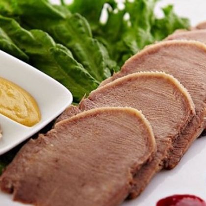 Язык говяжий с хреном