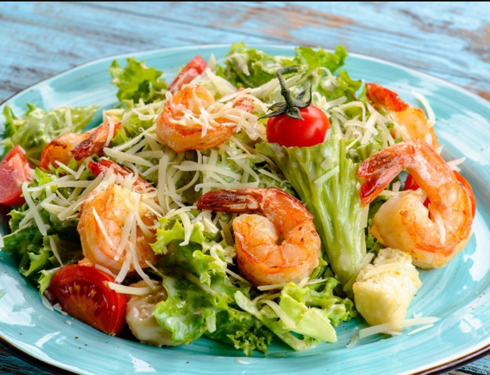 Салат «Цезарь с курицей»