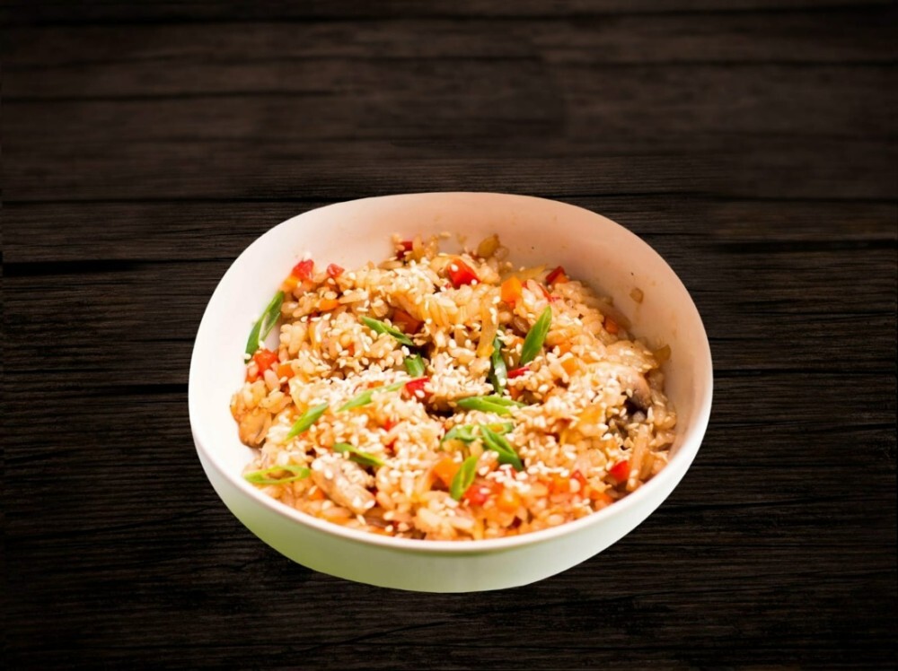 Тяхан с овощами