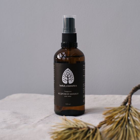 Гидролат Кедровой шишки для лица 100 мл