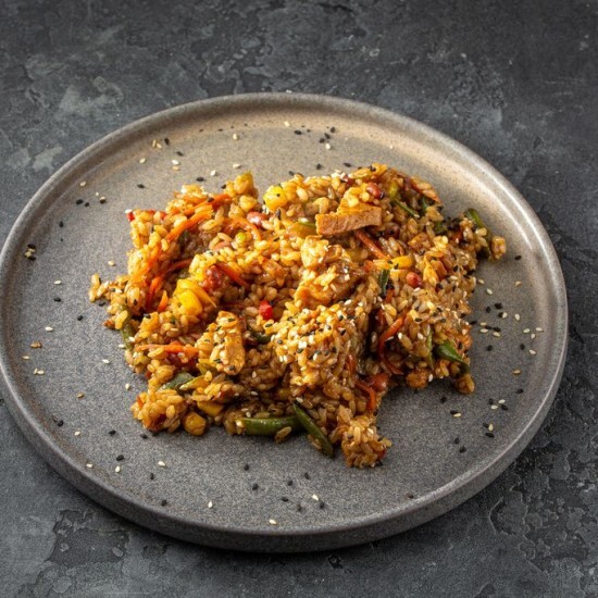 Тепаньяки с курицей