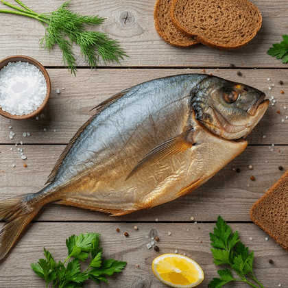 Вомер с головой, холодного копчения