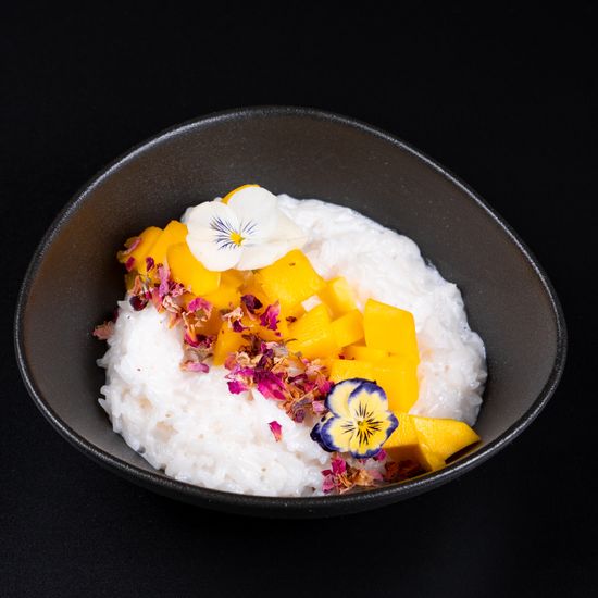 Каша рисовая с манго