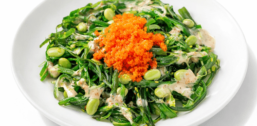 Салат «Чука с бобами эдамамэ»