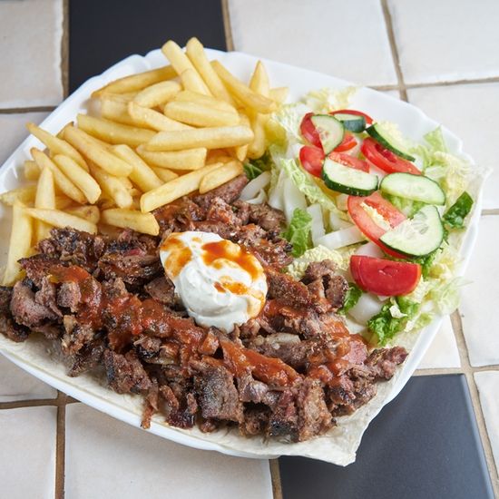 Донер комбо фри с говядиной