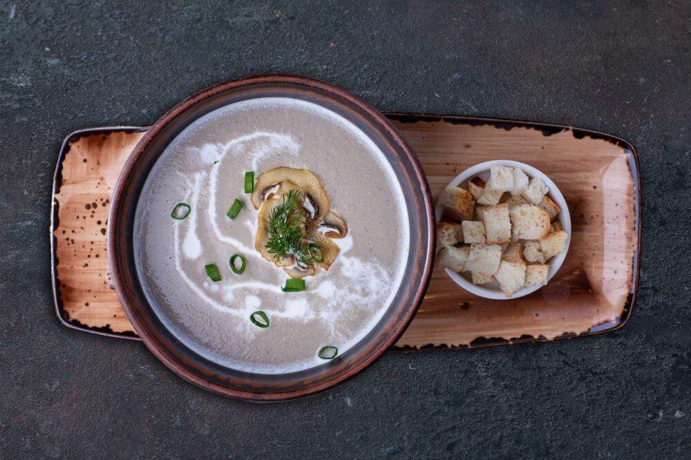 Крем-суп из шампиньонов