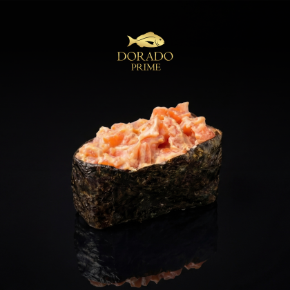 Гункан с Лососем спайси