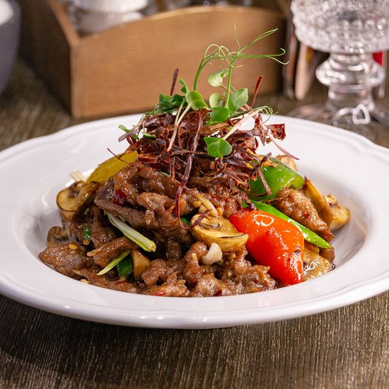 Имбирная говядина