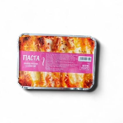 Паста каннеллони с семгой 1/460