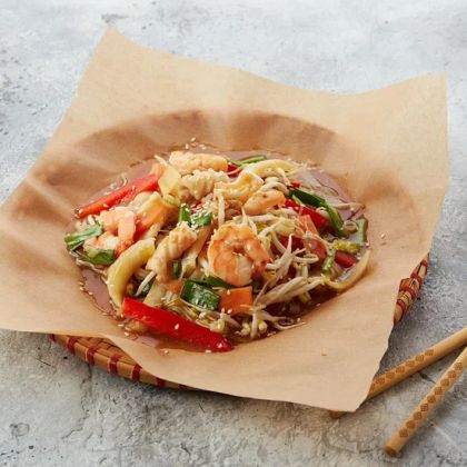 Лапша «Ми Сао с креветками и кальмаром»