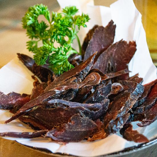 Вяленая оленина собственного производства