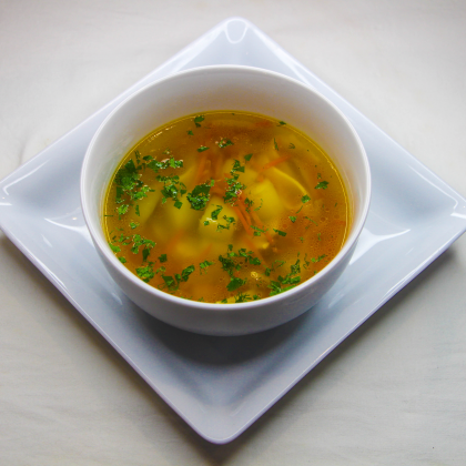 Лапша с курицей