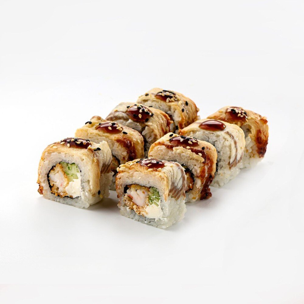 Креветка темпура с угрем