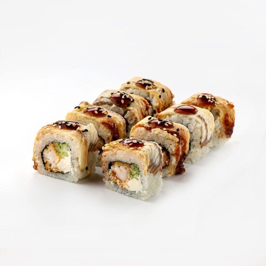 Креветка температура с угрем