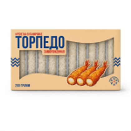 Креветка в панировке "Торпедо" 200 гр