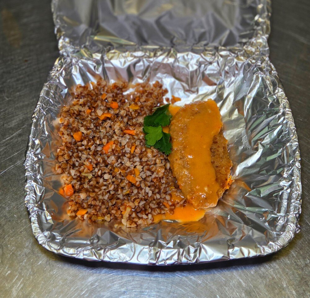 Котлета по-полтавски с гречетто