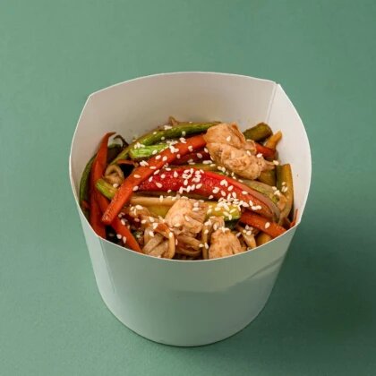 Wok с курицей