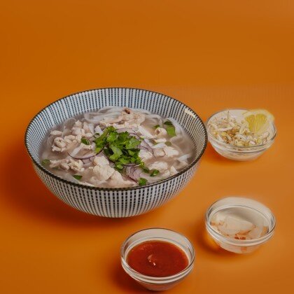 Фо га (суп лапша фо с курицей)