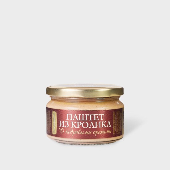 Паштет из кролика с кедровыми орехами