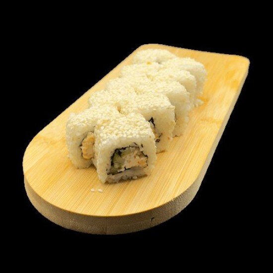 Острый ролл с крабом