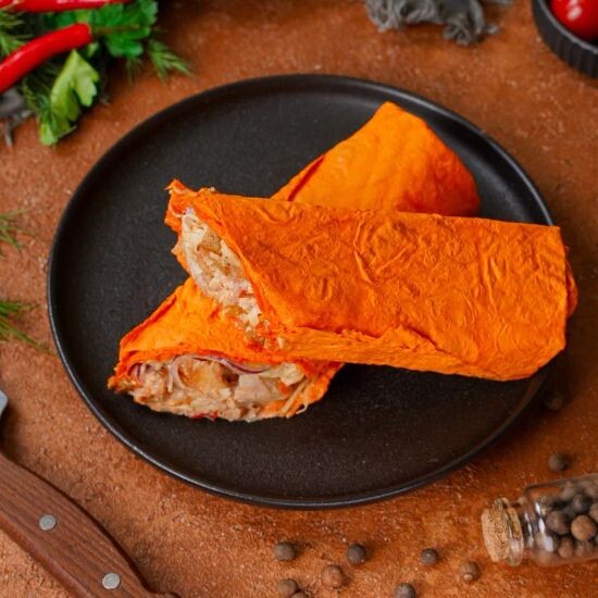 В сырном лаваше